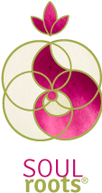 Soulroots® Logo. Bild auf der Willkommensseite.